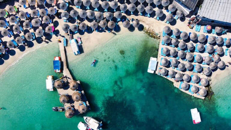 Albania — Ksamil beach riviera