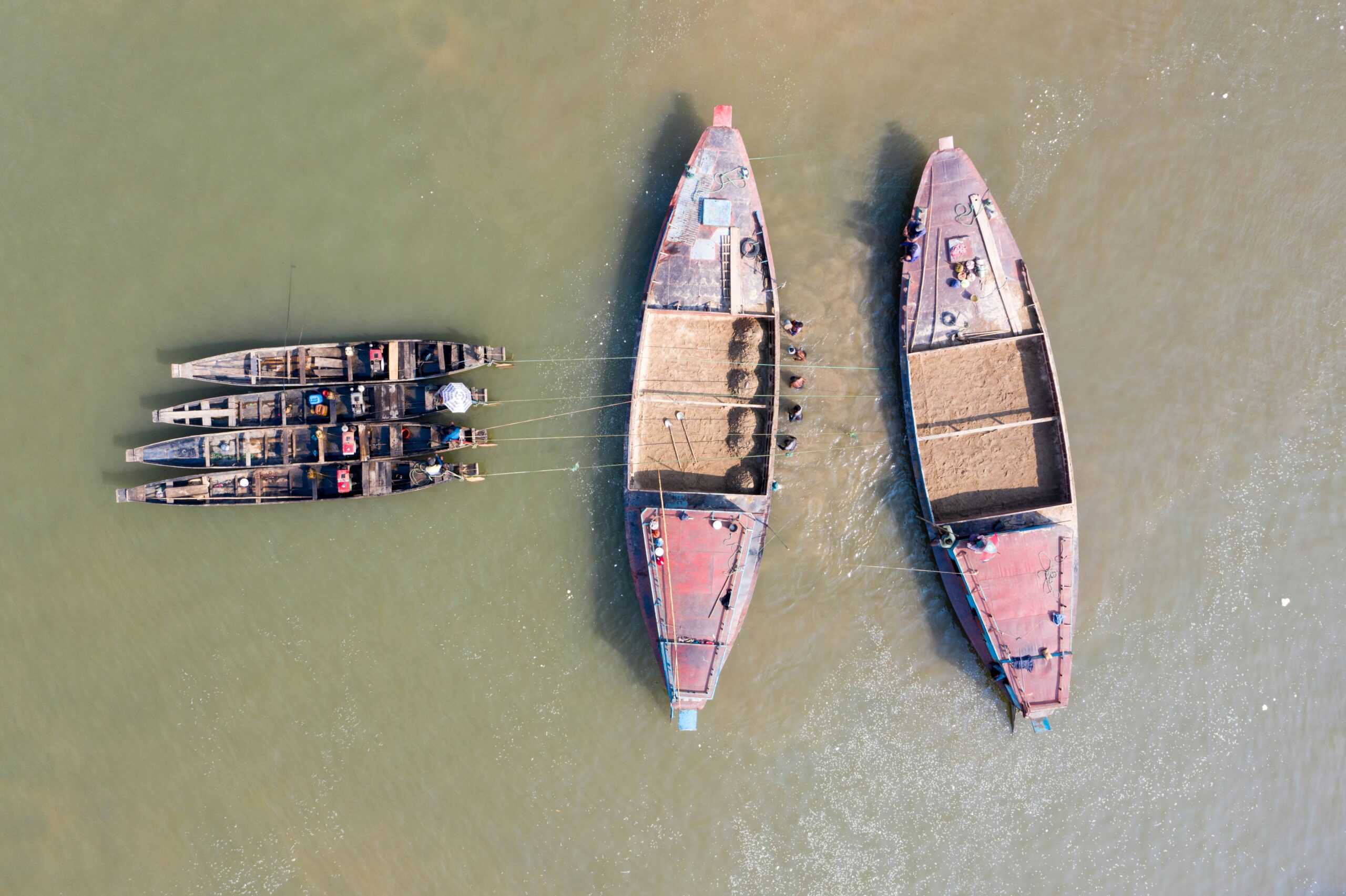 Bangladesh — river boats