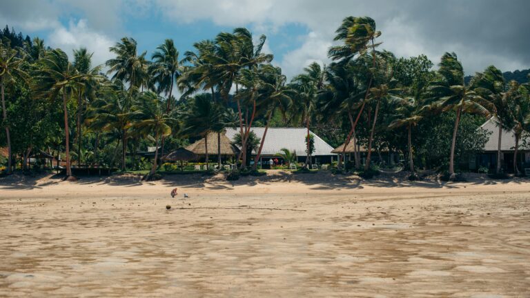 Fiji — tropical island beach