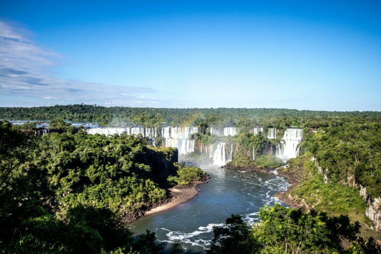 Guyana — rainforest waterfalls