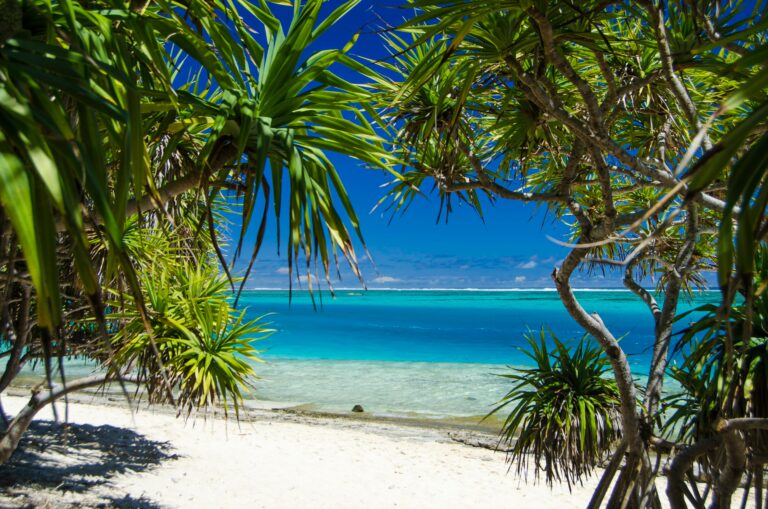 Nauru — Pacific island beach