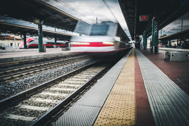 Schengen summer — European train station