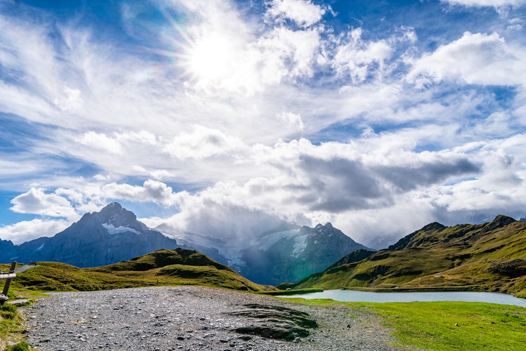 Switzerland — Alps and mountain lake