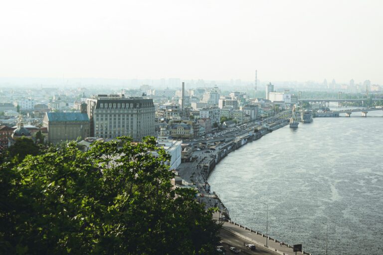 Ukraine — Kyiv and the Dnipro River