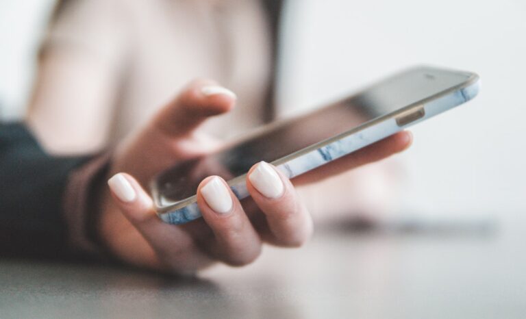 eSIM installation walkthrough — phone in hand