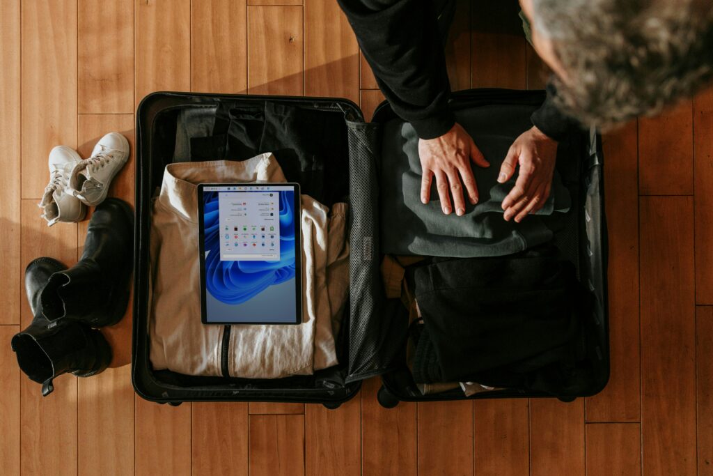 National Day travel checklist - packing before the flight